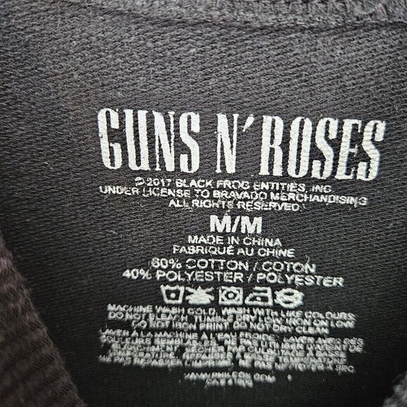 Guns N' Roses Official 2017 Long Sleeve Graphic Shirt Rock Band Women's Size M - Picture 7 of 10
